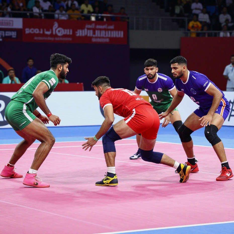 ৬৩-৩১ আর এক পয়েন্টের ফাঁক: কাবাডির স্কোরবোর্ড যেটা গোপন রাখে